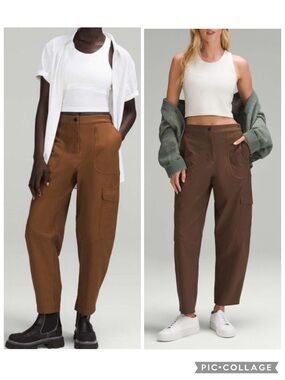 Lululemon Light Utilitech Cargo Pocket High-Rise Pant in Java Size 30